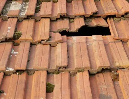 Infiltration d'eau toiture Barbezieux